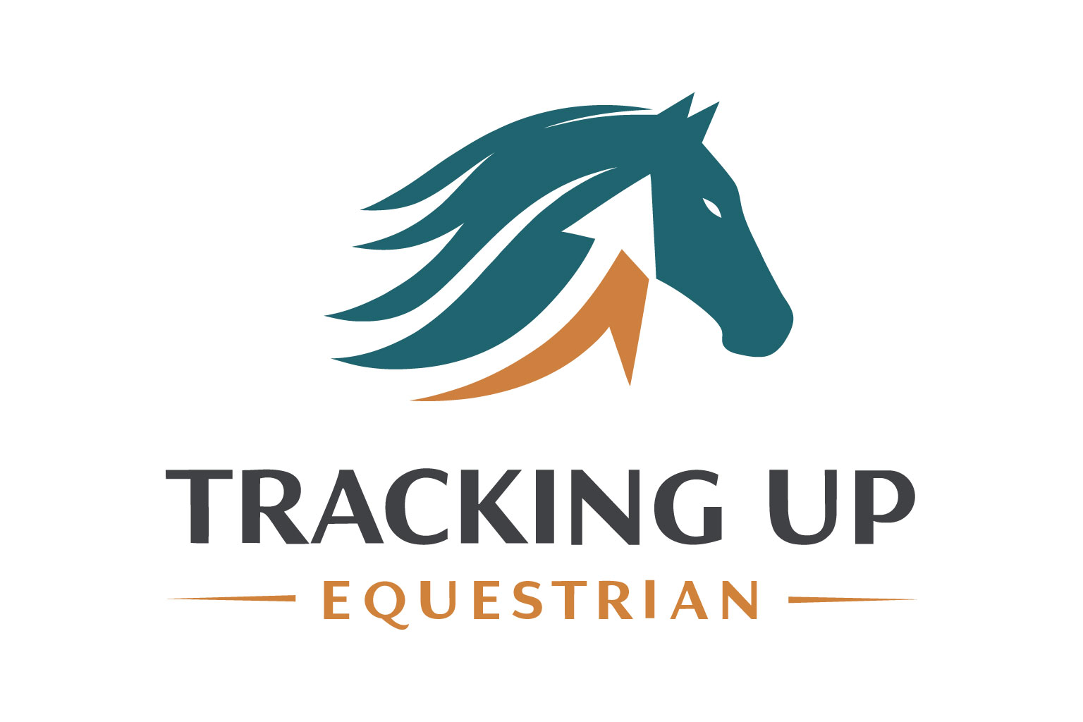 Tracking Up Equestrian logo